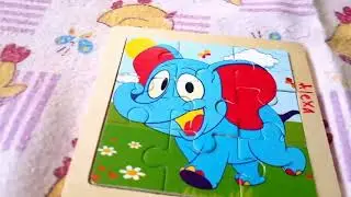 Puzzle For Kids - Elephant Puzzle Education | Jigsaw for Children
