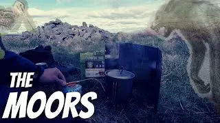Solo Wild Camping on the Moors | A Ghostly Encounter (** Warning- scary parts **)