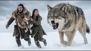 Life Million Years Ago: Hunter Steals Wolf Pup, Entire Pack Hunts Him Through Snowstorm
