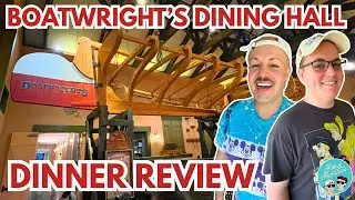 Boatwright's Dining Hall Dinner Review! | Disney World's Port Orleans Riverside Resort