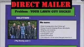 Direct mail flyers