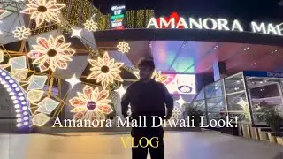 Diwali 2025 Decoration at Amanora Mall | Pune vlog | Yashuncutvlog