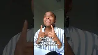Song: Cornerstone by Irene Onjiko.  Lyric video on youtube channel @ireneonjiko