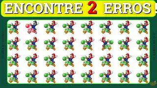 ⭐🎮 Teste sua Aten&ccedil;&atilde;o! Quiz Visual do Super Mario e Turminha 🔍🔥 #Quiz