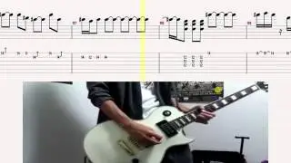 K-ON!!　Pure Pure Hear　ぴゅあぴゅあはーと Full をギターで弾いてみた　【haruto】　演奏とTABを合わせてみた　けいおん!!