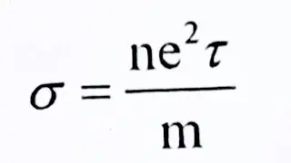 EXPRESSION FOR ELECTRICAL CONDUCTIVITY | NCERT CLASS 12 | CHAPTER 3 | MOST IMPORTANT |