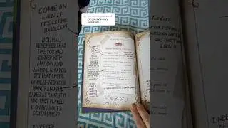 The inside of Mal's Spell books!!! 💚💜 #descendants #books #spells #viral #foryou #disneychannel #fyp