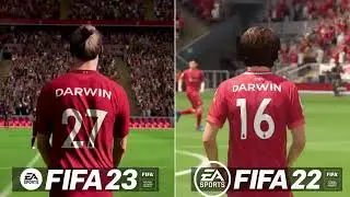 FIFA 23 VS FIFA 22    NEXT GEN    GRAPHICS COMPARISON360P