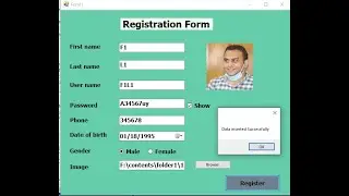 Visual Basic .net programmer Registration Form in VB.net With Source code