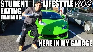 Day In The Diet, Gym And Life | Student Bodybuilding Lifestyle Vlog