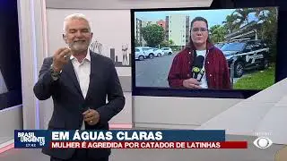 Em Águas Claras: mulher é agredida por catador de latinhas