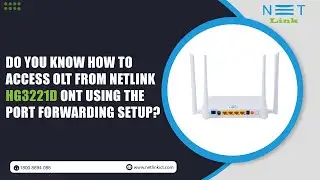Do you Know How to  access OLT from Netlink  HG3221D ONT using the port forwarding setup?-113