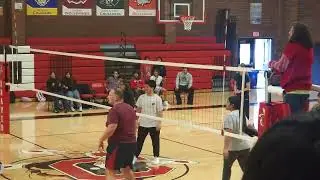 Chemawa volleyball student vs staff highlights 
