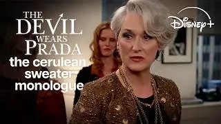Miranda Priestly Schools Andy On Her Cerulean Sweater | The Devil Wears Prada | Disney+ UK