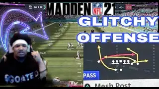 THIS OFFENSE IS A GLITCH | GUN BUNCH OFFSET IS SO FREE TOUCHDOWNS | MADDEN 21 MADDEN ULTIMATE TEAM