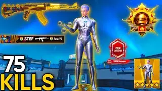 75 KILLS 😱 STEF AND VALE'S LEGENDARY CLASSIC MATCH GAME IN TRANSFORMERS MODE 🔥 PUBG MOBILE BGMI