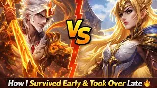 “Sun EXP Lane vs Freya | How I Survived Early & Took Over Late 🔥