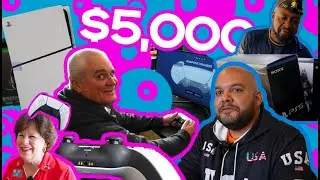 Delivering $5,000 in Video Game Equipment to Veterans in Los Angeles