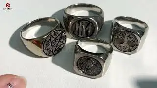 Fibre Laser Engraving Machine - Flat Ring Deep Engraving