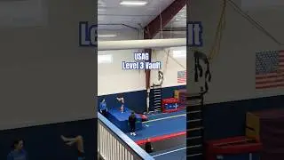 USAG Level 3 Vault 12/29/2023 #usag #usagymnastics #tinybutmighty