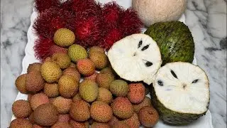ASMR Exotic Fruit Mukbang | Day 23 Raw Diet (8 lbs Down!)