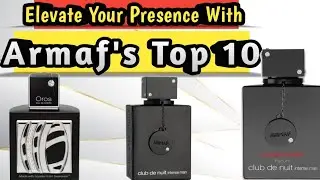 Scented Sophistication: Armaf's Top 10 Perfumes 😎🩷