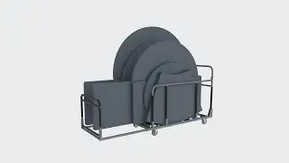 Chariot pour tables et bancs Universel Multi Trolley - ZOWN-Maxchief