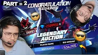 PART 2 New Legendary Auction Event Free Fire IDreamspace Auction -9999 dimond 😱Event#dhingra gamerz