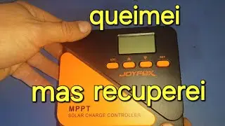 Queimei meu controlador joyfox mas consegui recuperar.
