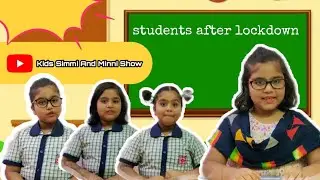 #Students after Lockdown#funny videos# Teacher and students#Kids Simmi and Minni Show# chuchu tv