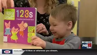 2-year-old accomplishes amazing library goal