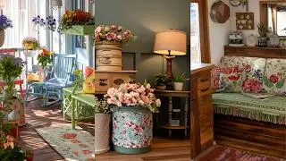 Tiny House, Big Personality | Maximalist Decor with Bold Colors & Feminine Florals