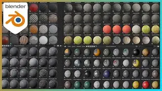 Discover 5 Material Libraries in Blender