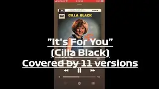 ♪ It's For You (Cilla Black '64) (Rare Covers)