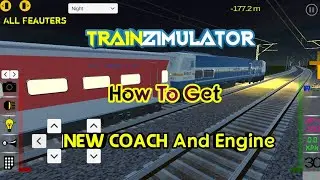 TrainZimulator HOW TO GET WDP-4D AND LHB COACHES IN GAME | MUST WATCH EVERYONE | BY TECH.INFO.OFF |