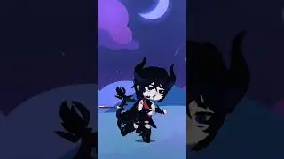 My first time trying to make a gacha edit (don't mind the slow arrow, cap cut  glitched )