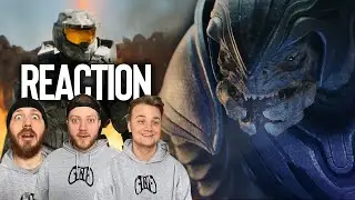 HALO The Series FULL TRAILER REACTION!!