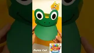 Easy Paper Cap Craft 🧢