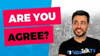 Estar de acuerdo en inglés / Verb To Agree