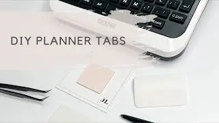 Hobonichi Cousin | DIY page tabs | finding my way around my planner