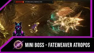 (Mini Boss) Fateweaver Atropos | Last Epoch All End Game Bosses in 4k UW (No Commentary)