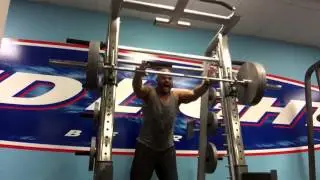 225lbs Standing Overhead Shoulder Press