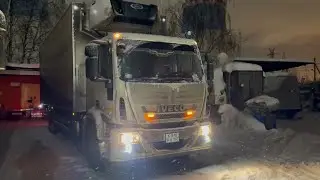 Ремонт блокировки моста Ивеко. Установил противотуманный фары. Продаю будку реф