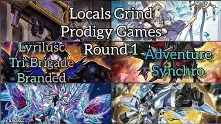 Yu-Gi-Oh! Locals Grind - Round 1- Lyrilusc Tri-Brigade Branded vs Adventure Synchro