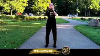 Palm Strike Straight-Right Side, then Left Side Technique