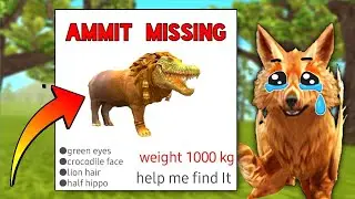 wildcraft ammit is missing 😑funny glitch 😶wc unicorn the horse 😮