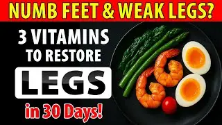 Over 60? Stop Numb Feet & Weak Legs with These 3 Vitamins