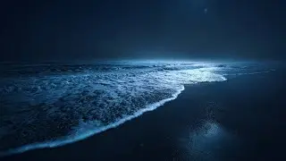 Heal Insomnia! Wave Sound for Sleeping with  Deep Ocean Night Ambience to Fall Asleep Fast