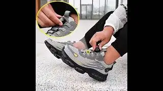 Rotary Button Work Shoes Anti-slip Safety Shoes Men Steel Toe Sneaker