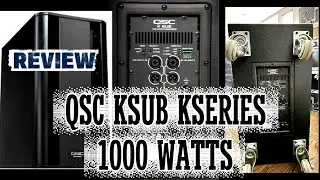 QSC KSUB Review | 1000W Active Subwoofer &ndash; Clean, Punchy & Worth It?